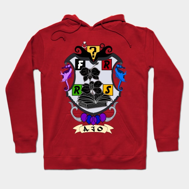 AJO Family Crest Hoodie by Orchid's Art